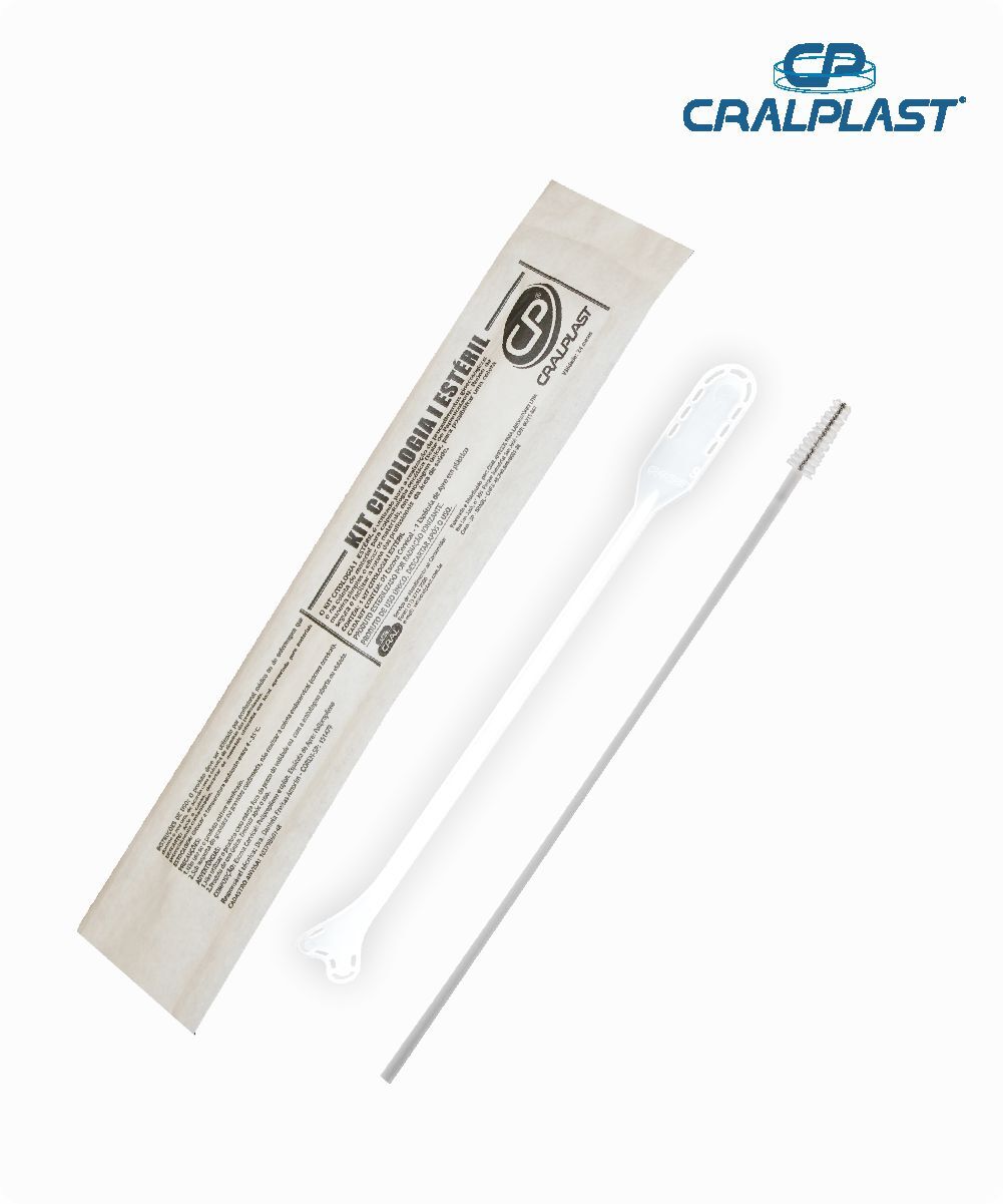 Kit citologia I estéril plástico